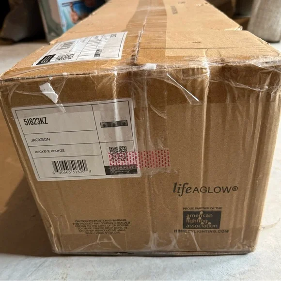 NIB Hinkley Jackson Transitional 3 Light Bathroom Vanity Fixture, Buckeye Bronze - Picture 9 of 10